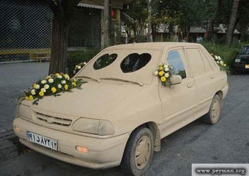 ماشین عروس به سبک ایرانی