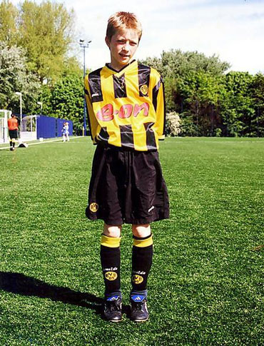 عکس: فوتبالیست‌ها در زمان کودکی