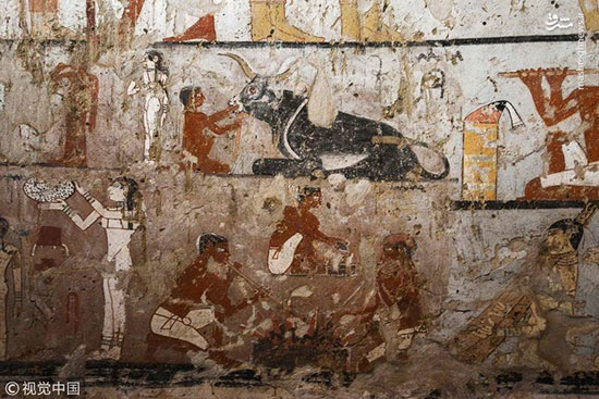 کشف آرامگاه ۴۴۰۰ ساله در مصر