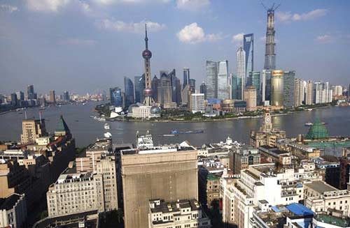 دو عکس از شانگهای به فاصله 26 سال از هم