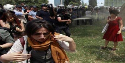 این دختر، عامل نا آرامی های ترکیه +عکس