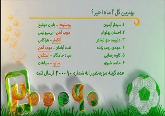 آنچه در برنامه نود (29 آبان) گذشت