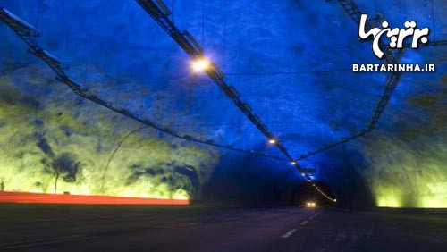 تونل‌های رکوردشکن در دنیا +عکس