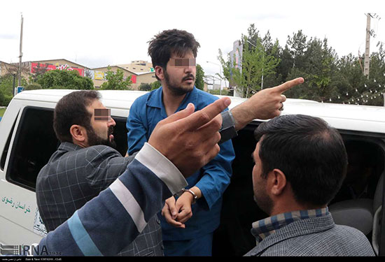 بازسازی صحنه قتل دانش آموز مشهدی‎