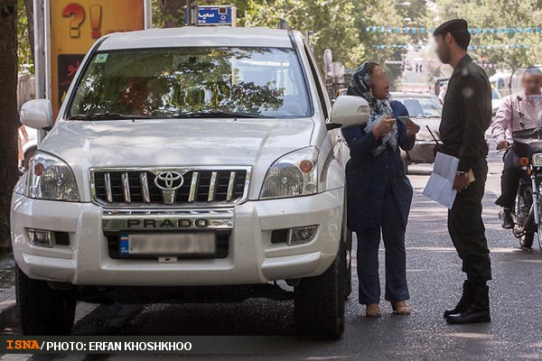 عکس؛ برخورد با تظاهر به روزه خواری در تهران