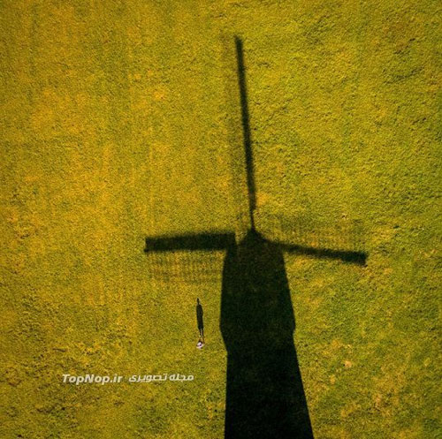 بازی با سایه ها در عکس های هوایی