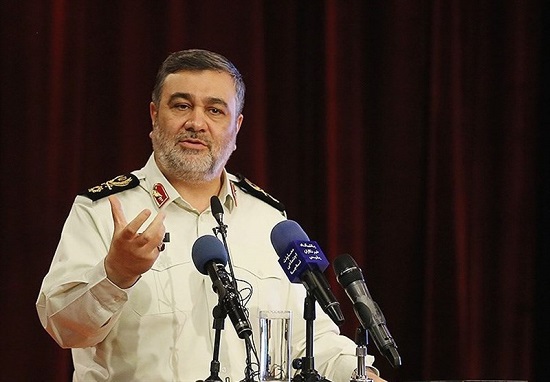 سردار اشتری: مردم به نیروی انتظامی اعتماد دارند ‌
