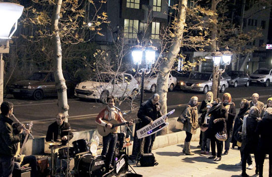عکس: کنسرت‌های خیابانی در تهران