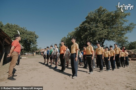 کمپ سربازی برای بچه‌ها در مجارستان