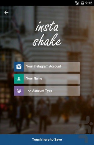 دانلود برنامه Instagram Shake برای اندروید