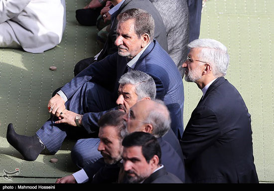 عکس: اقامه نماز عید فطر به امامت رهبری