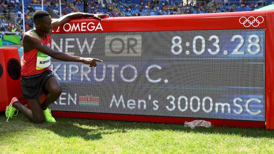 رکوردشکنی در دوی 3 هزارمتر مردان المپیک