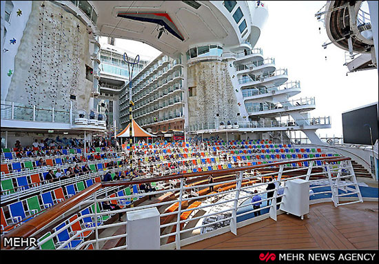 بزرگترین کشتی تفریحی جهان +عکس