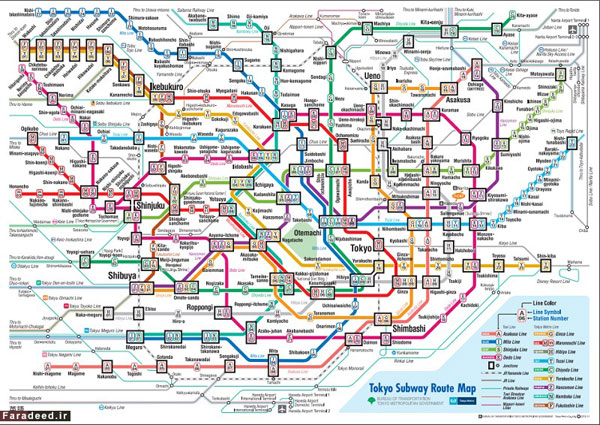 نقشه مترو یا نقشه گنج؟! +عکس