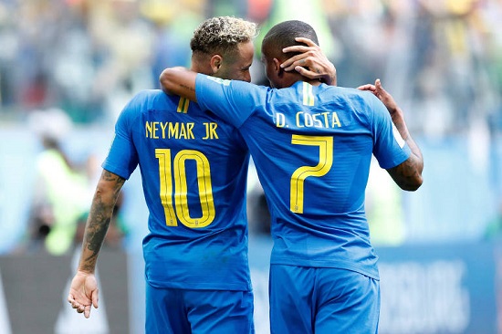 ۲ ستاره برزیل دیدار با صربستان را از دست دادند