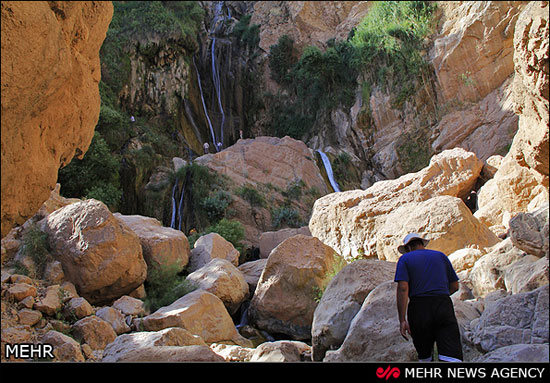 عکس: زیبایی‌های آبشار نوژیان لرستان