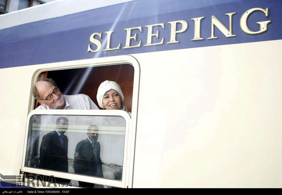 عکس: ورود قطار گردشگران خارجی به تهران
