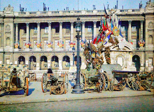 عکس های رنگی پاریس که در سال 1914 گرفته شده اند