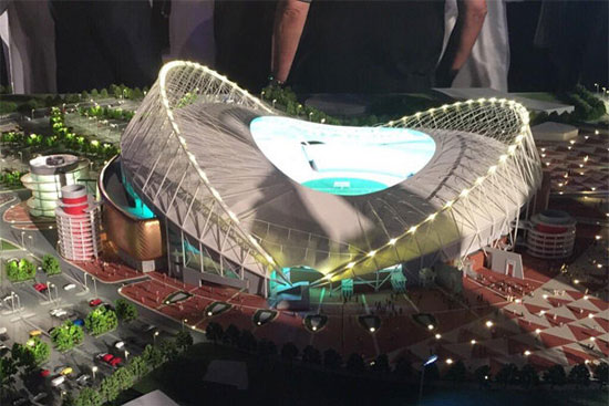 عکس: طرح جدید ورزشگاه خلیفه قطر