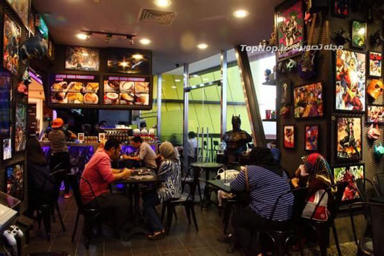 فست فود ابر قهرمان ها در مالزی +عکس