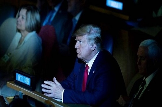 حضور سرزده ترامپ در نشست سازمان‌ملل