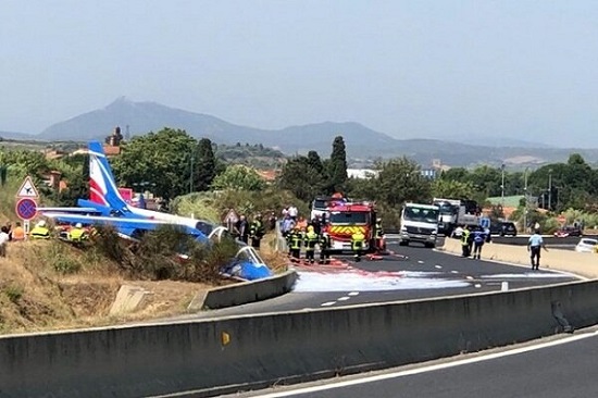 هواپیمای متعلق به نیروی هوایی فرانسه سقوط کرد