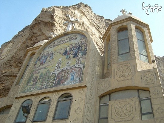 بزرگترین کلیسای خاورمیانه در غاری در قاهره