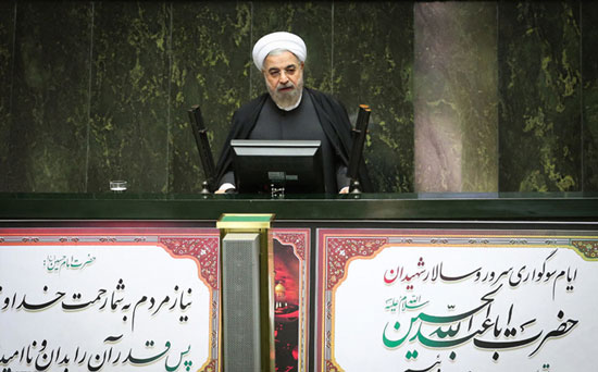 عکس: روحانی در جلسه رای‌ اعتماد به نیلی