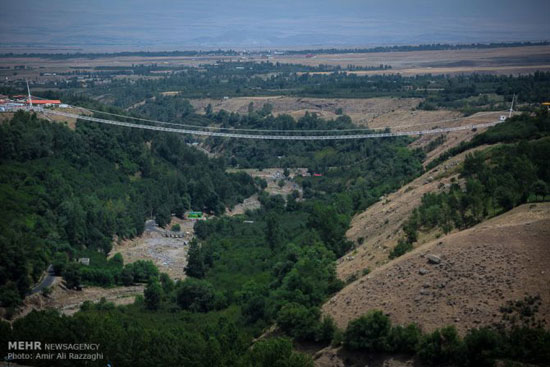 ترسناک‌ترین پل معلق خاورمیانه در ایران