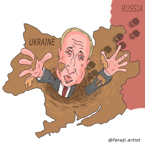 ببینید: پوتین در باتلاق اوکراین گرفتار شد!