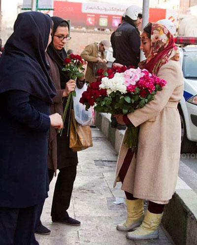 مصاحبه با دختر گلفروش میدان تجریش