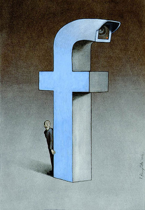پاول کوژینسکی و کاریکاتورهای فیسبوکی