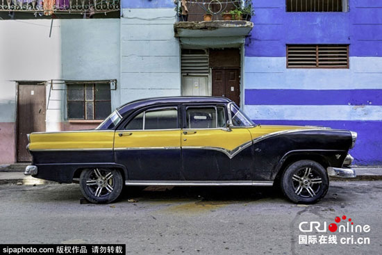 خودروهای عتیقه آمریکایی در کوبا
