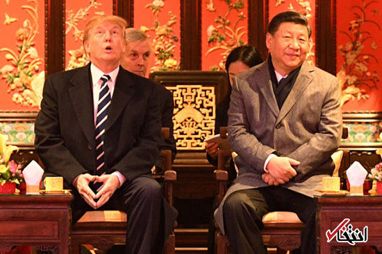 شگفت زدگی ترامپ در کاخ امپراتور‌های چین