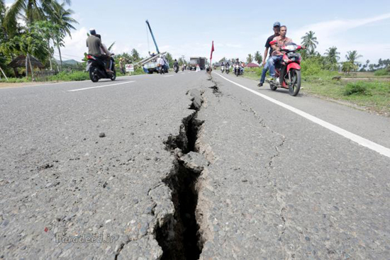 اولین تصاویر از زلزله مهیب اندونزی