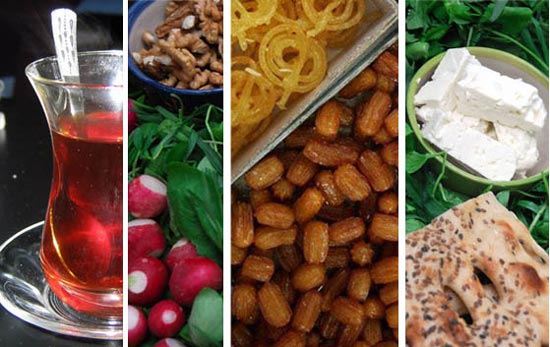 15 نکته تغذیه ای در ماه رمضان