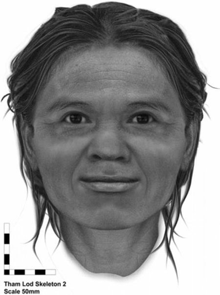 بازسازی چهره یک زن پس از 13600 سال!