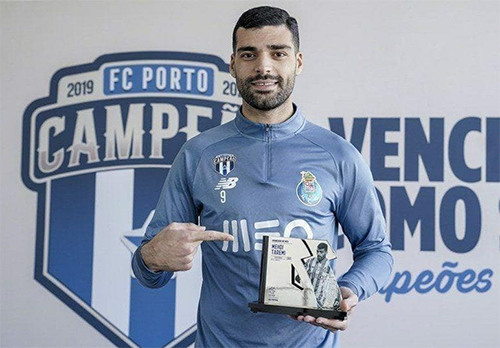 طارمی جایزه بهترین مهاجم ماه لیگ پرتغال را گرفت
