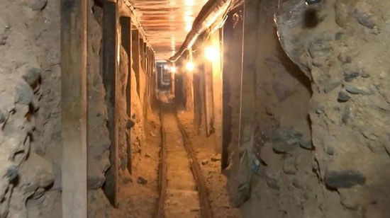 کشف تونل قاچاق انسان در سن‌دیگو