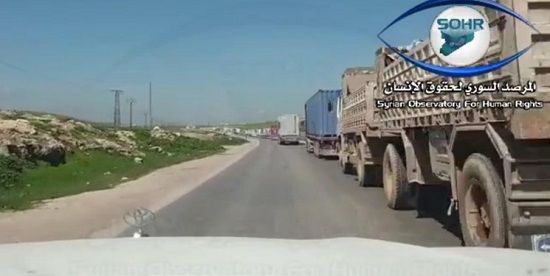 ورود ۱۰۰ کامیون سلاح آمریکایی به شرق سوریه
