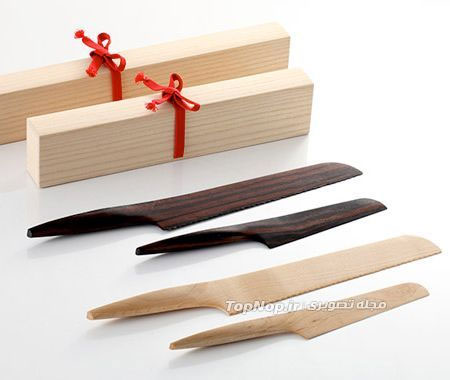 چاقو های فانتزی ساخته شده با چوب