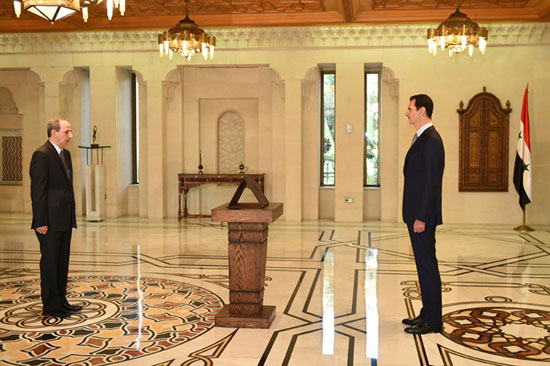 سوگند کابینه جدید بشار اسد +عکس