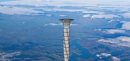 آسانسور فضایی؛ 20 برابرِ بلندترین برج جهان