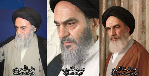 عکس: تست گریم بازیگران برای نقش امام