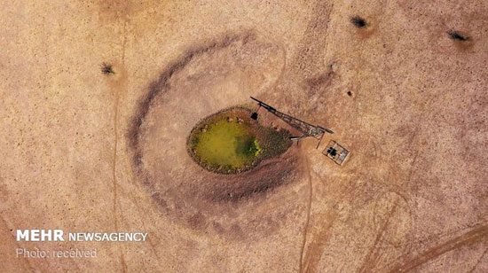 تصاویر هوایی از خشکسالی در استرالیا‎