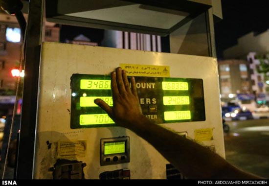 عکس: پمپ بنزین ها بعد از قیمت جدید بنزین