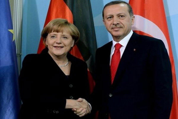 اردوغان و مرکل دیدار کردند