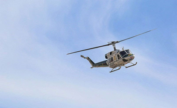 عملیات نجات سرنشین پاراگلایدر سقوط کرده