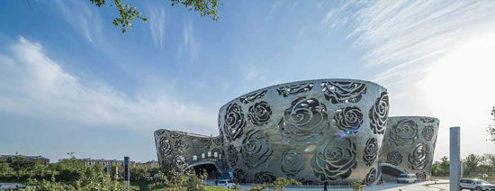موزه شهر پکن با معماری الهام گرفته از زیبایی گل‌ها!