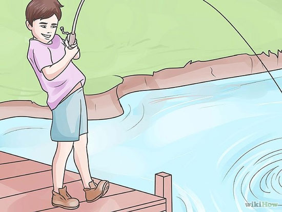 چطوری بچه ها رو ببریم ماهیگیری؟